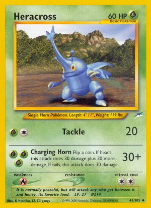 Heracross - Neo Destiny - Unlimited|Heracross - Neo Destiny - First Edition