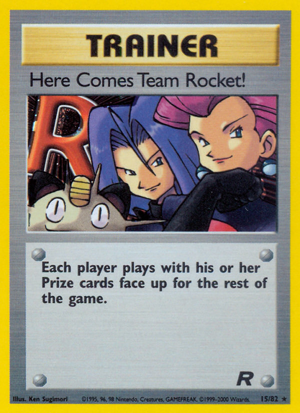 Here Comes Team Rocket! Team Rocket unlimited|Here Comes Team Rocket! Team Rocket first edition