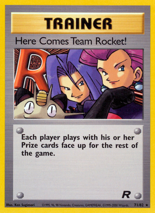 Here Comes Team Rocket! Team Rocket unlimited|Here Comes Team Rocket! Team Rocket first edition