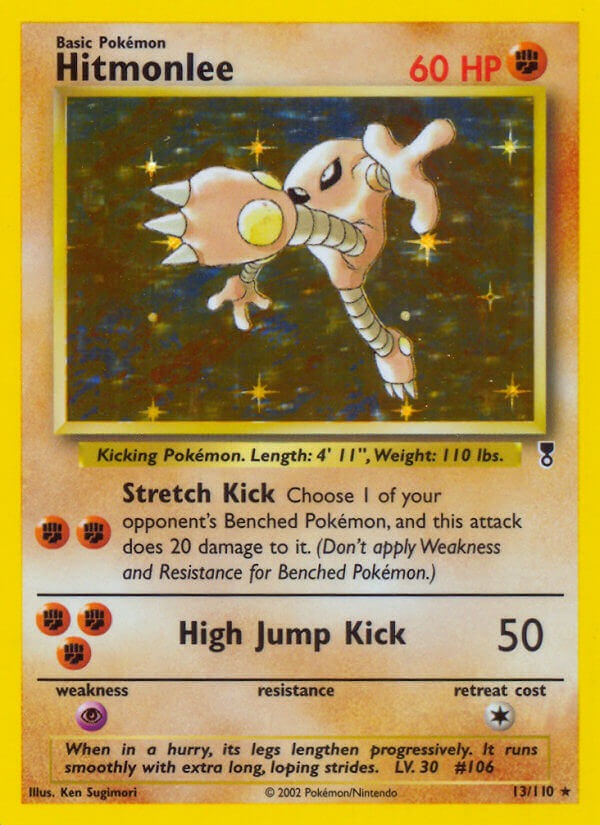 Hitmonlee - 13 - Legendary Collection|Hitmonlee - 13/110 - Revers Holo - Legendary Collection