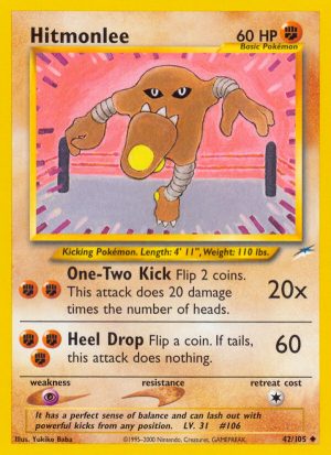 Hitmonlee - Neo Destiny - Unlimited|Hitmonlee - Neo Destiny - First Edition