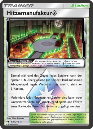 Hitzemanufaktur Prisma-Stern - 178 - Echo des Donners