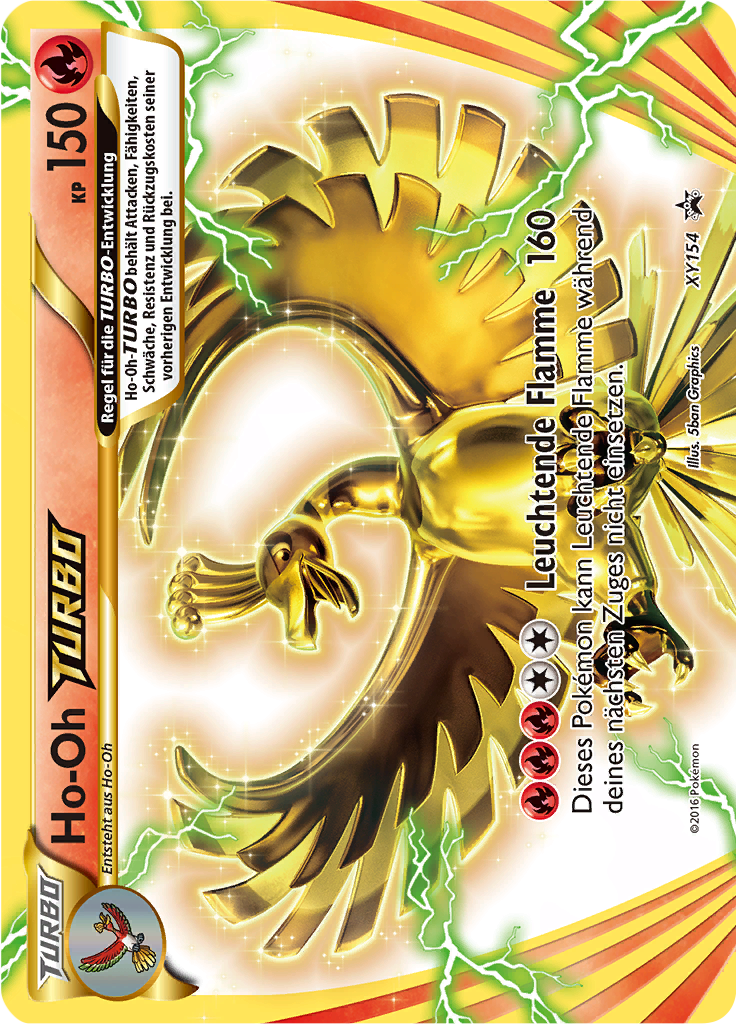 Ho-Oh-TURBO - XY154 - XY Promos