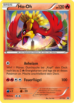 Ho-Oh - XY153 - XY Promos