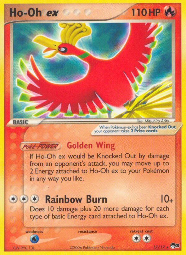 Ho - Oh ex - 17 - POP Series 3|Ho - Oh ex - 17 - holo - POP Series 3