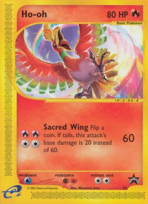 Ho - oh - 52 - Wizards Black Star Promos|Ho - oh - 52 - NY Pokemon Center - Wizards Black Star Promos