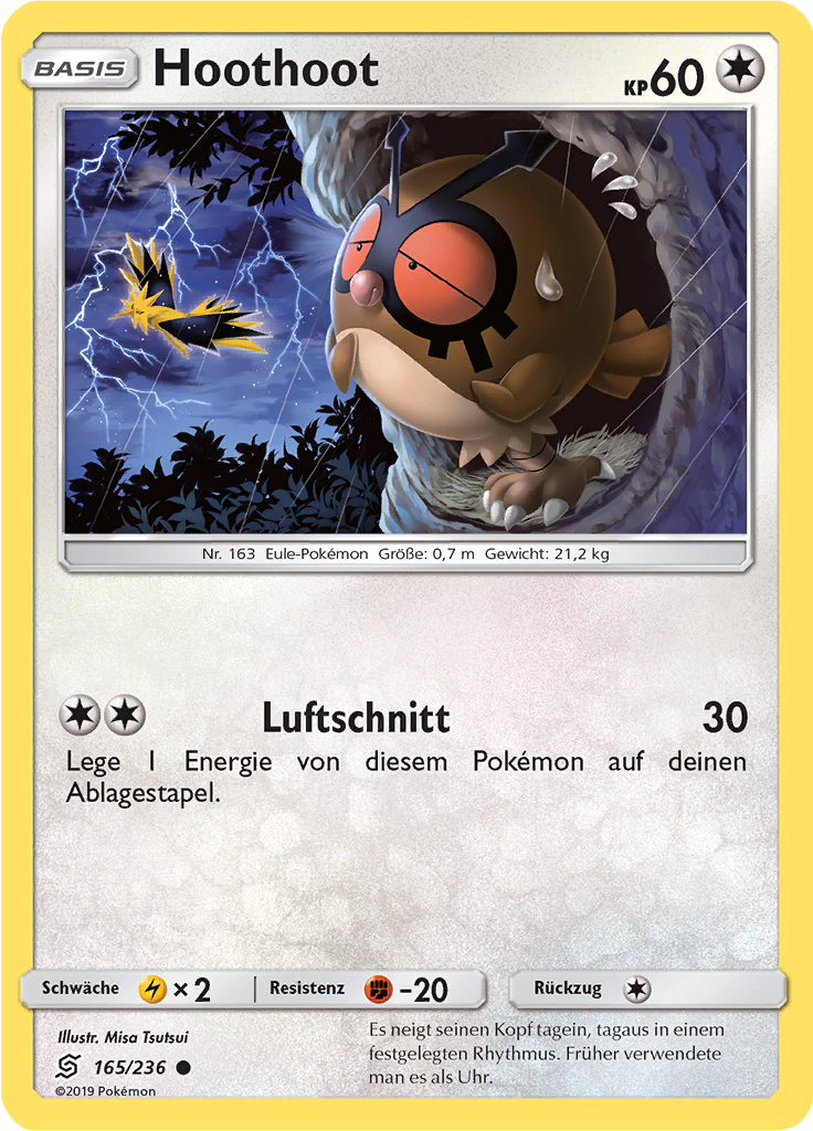 Hoothoot - 165 - Bund der Gleichgesinnten