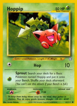 Hoppip - Neo Genesis - Unlimited|Hoppip - Neo Genesis - First Edition