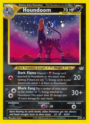 Houndoom - Neo Revelation - Unlimited|Houndoom - Neo Revelation - First Edition