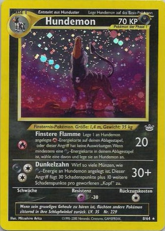 Houndoom - 8 - Neo Revelation