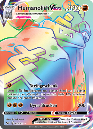 Humanolith VMAX - 205 - Schwert & Schild