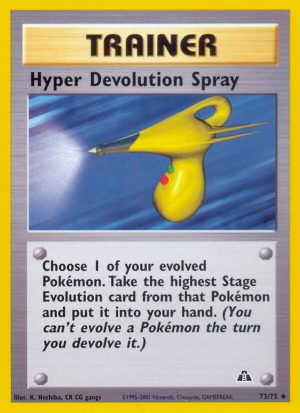 Hyper Devolution Spray - Neo Discovery - Unlimited|Hyper Devolution Spray - Neo Discovery - First Edition