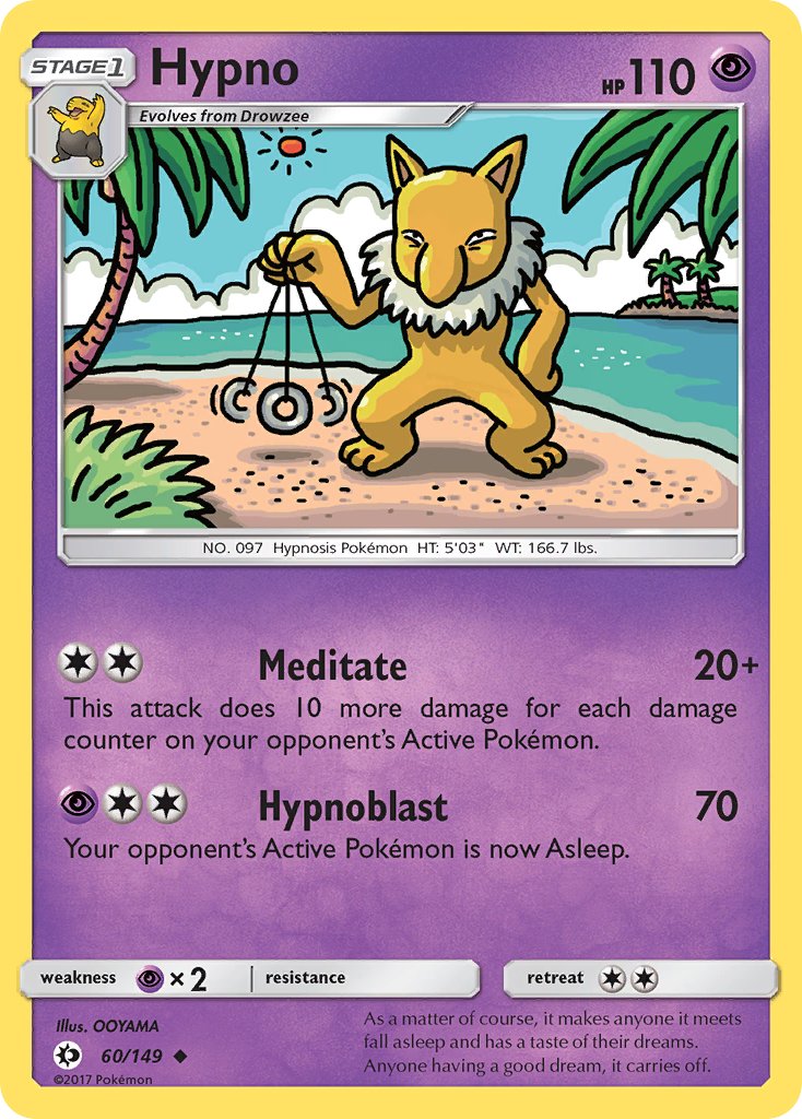 Hypno - 60 - Sun & Moon