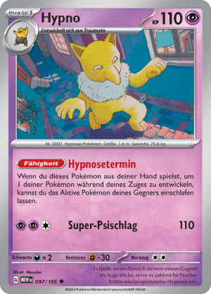 Hypno-97-Pokemon 151