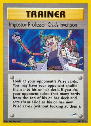 Impostor Professor Oak’s Invention - Neo Destiny - Unlimited|Impostor Professor Oak’s Invention - Neo Destiny - First Edition