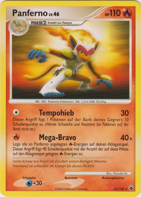 Infernape - 22 - Majestatischer Morgen