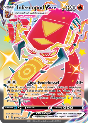 Infernopod VMAX - SV109 - Glänzendes Schicksal
