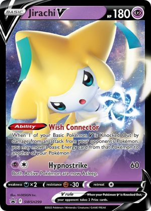 Jirachi V-SWSH299-Sword & Shield Promos