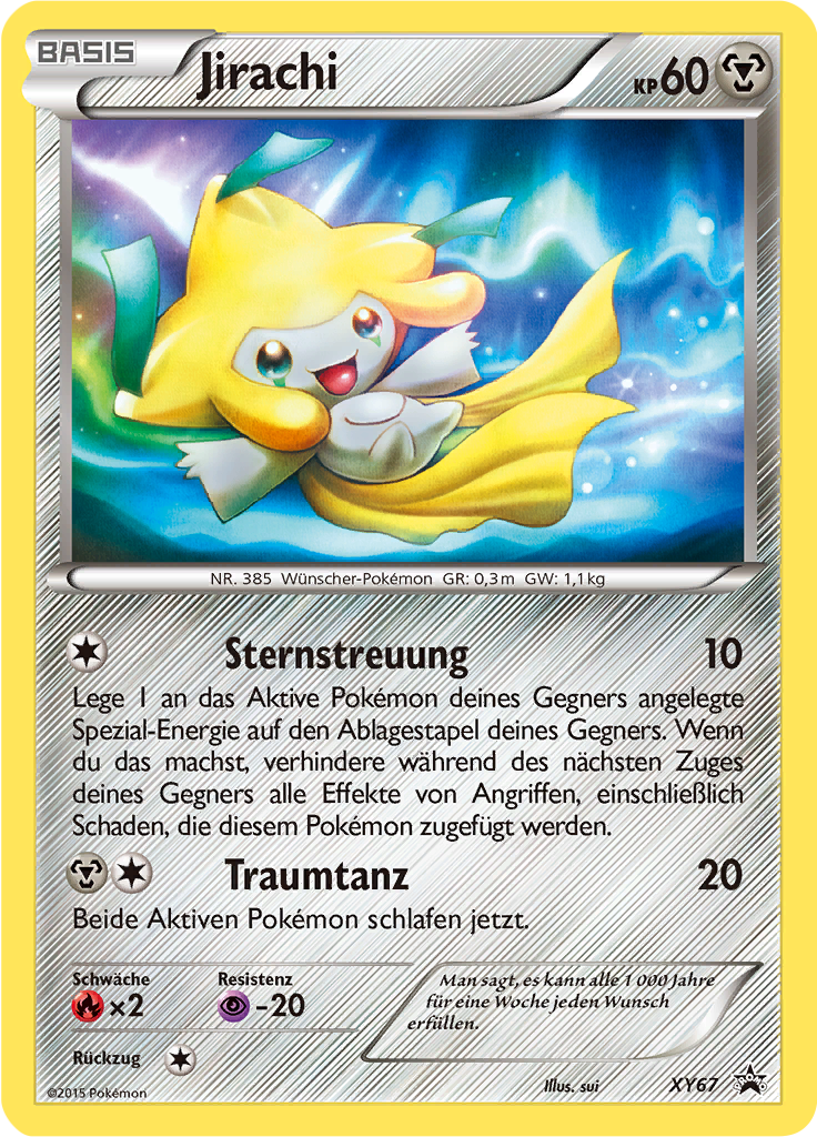 Jirachi - XY67 - XY Promos