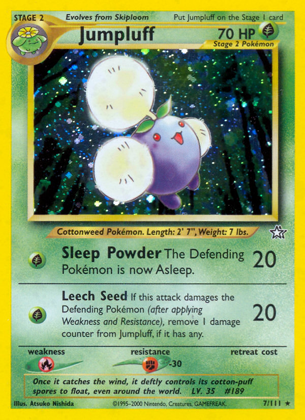 Jumpluff - Neo Genesis - Unlimited|Jumpluff - Neo Genesis - First Edition