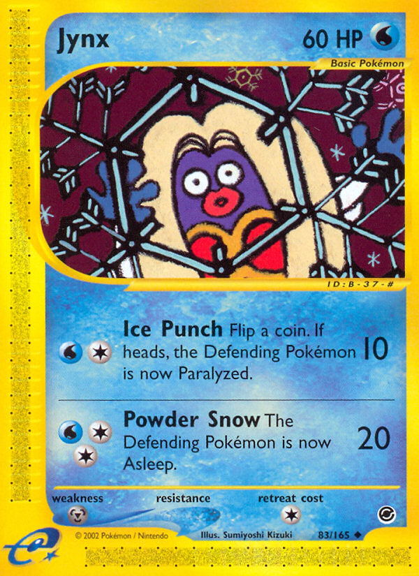Jynx - Expedition Base set|Jynx - Expedition Base set - Reverse Holo