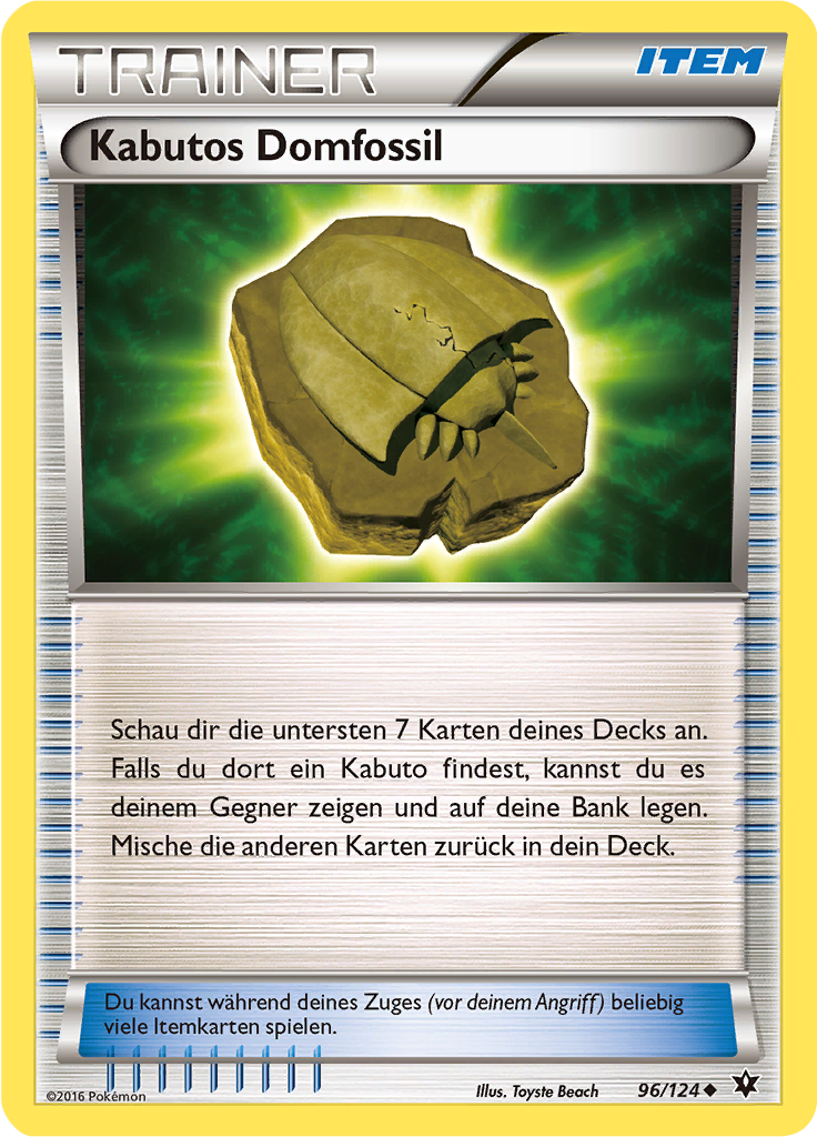 Kabutos Domfossil - 96 - Schicksalsschmiede