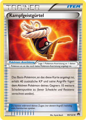 Kampfgeistgürtel - 99 - TURBOfieber