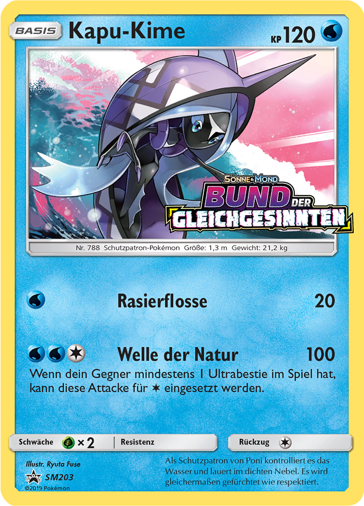 Kapu-Kime - SM203 - Sun & Moon Promos