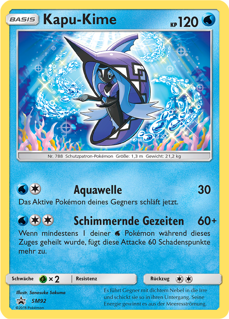 Kapu-Kime - SM92 - Sun & Moon Promos