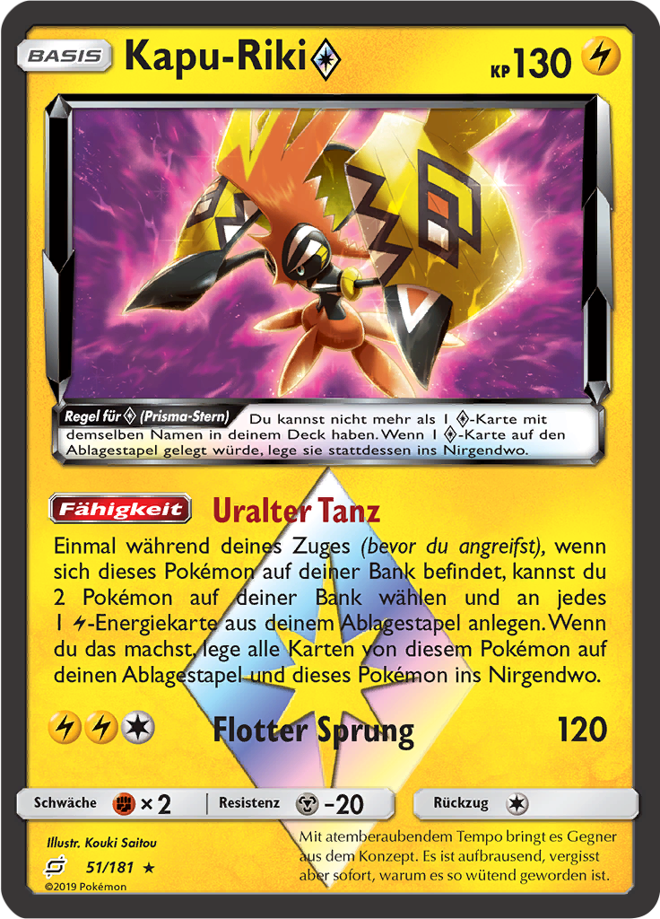 Kapu-Riki Prisma-Stern - 51 - Teams sind Trumpf