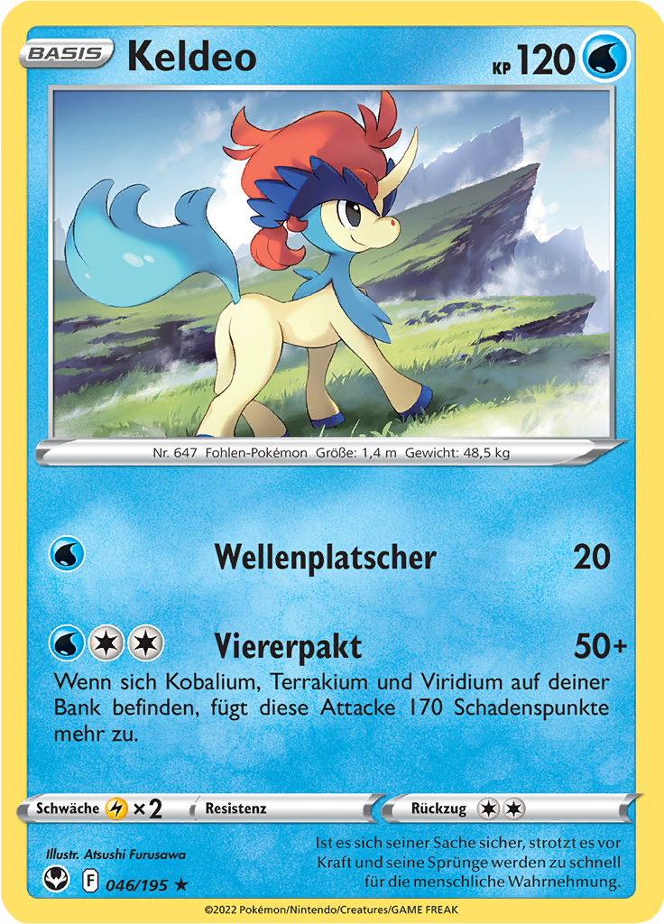 Keldeo - 46 - Silberne Sturmwinde