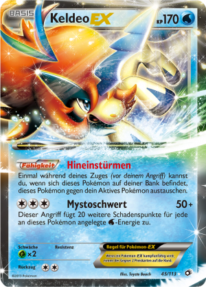 Keldeo-EX - 45 - Legendäre Schätze