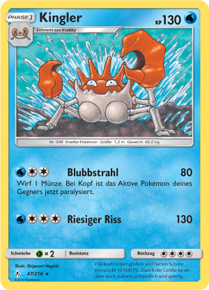 Kingler - 47 - Kräfte im Einklang