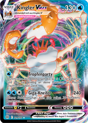 Kingler VMAX - 29 - Strahlende Sterne