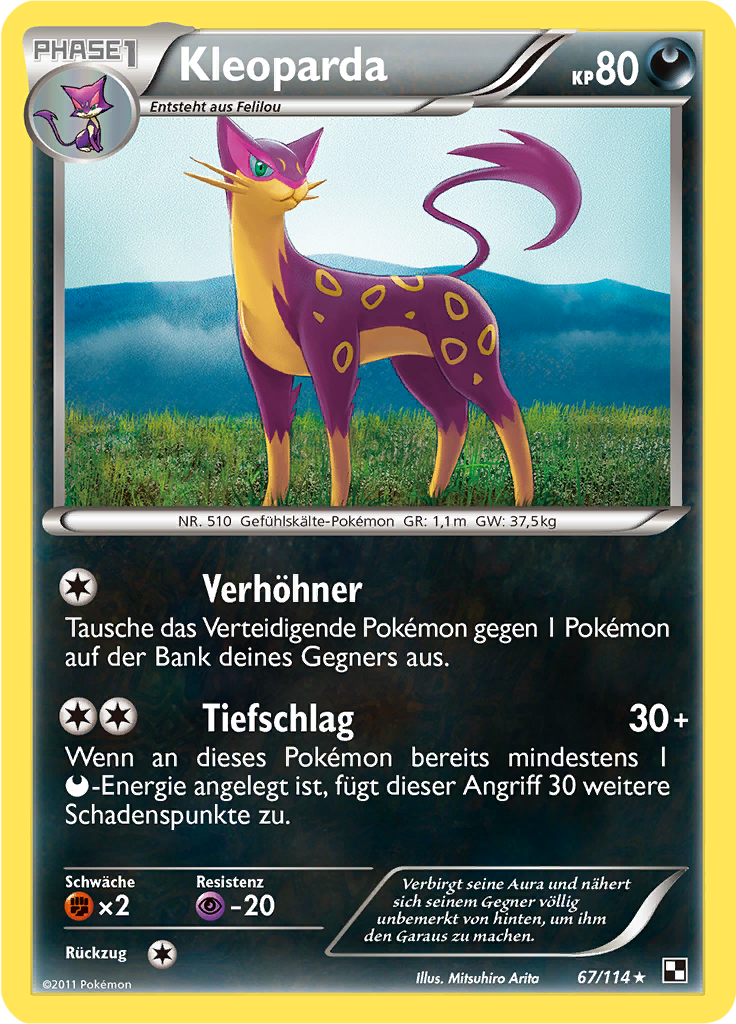 Kleoparda - 67 - Schwarz & Weiß