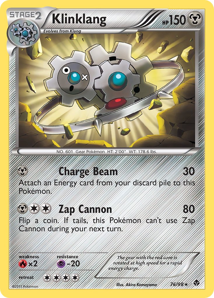 Klinklang - 76 - Emerging Powers|Klinklang - 76 - reverse holo - Emerging Powers