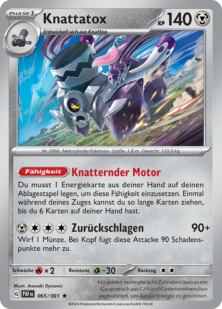 Knattatox-65-Paldeas Schicksale
