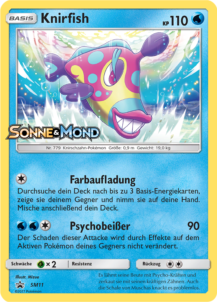 Knirfish - SM11 - Sun & Moon Promos