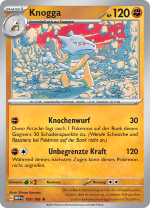 Knogga-105-Pokemon 151