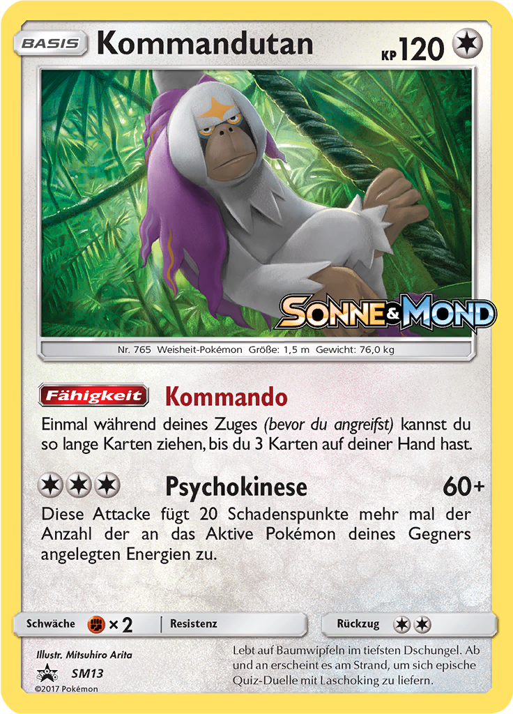 Kommandutan - SM13 - Sun & Moon Promos
