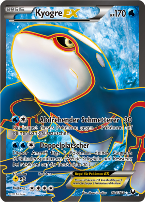 Kyogre-EX - 104 - Erforscher der Finsternis