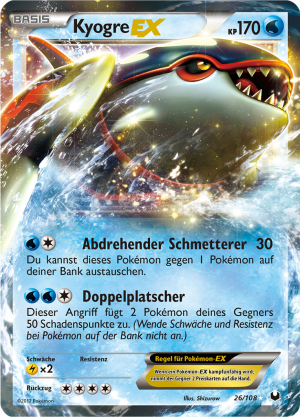 Kyogre-EX - 26 - Erforscher der Finsternis