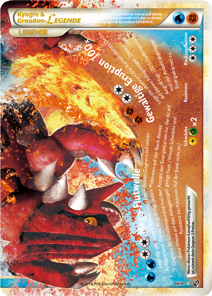 Kyogre & Groudon-LEGENDE - 88 - Unerschrocken