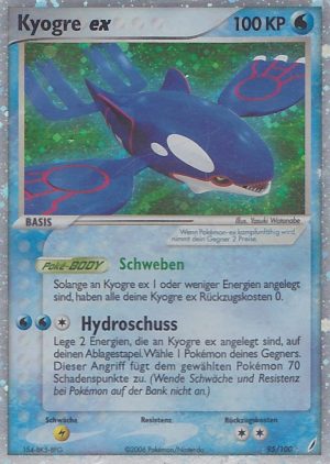 Kyogre ex - 95 - Crystal Guardians