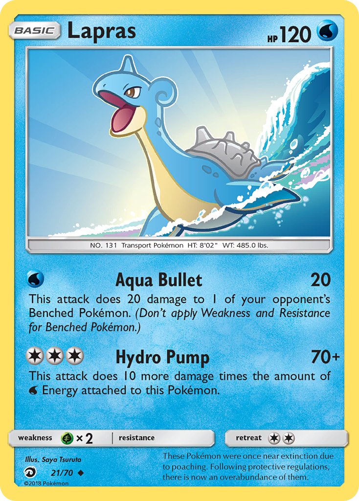 Lapras - 21 - Dragon Majesty