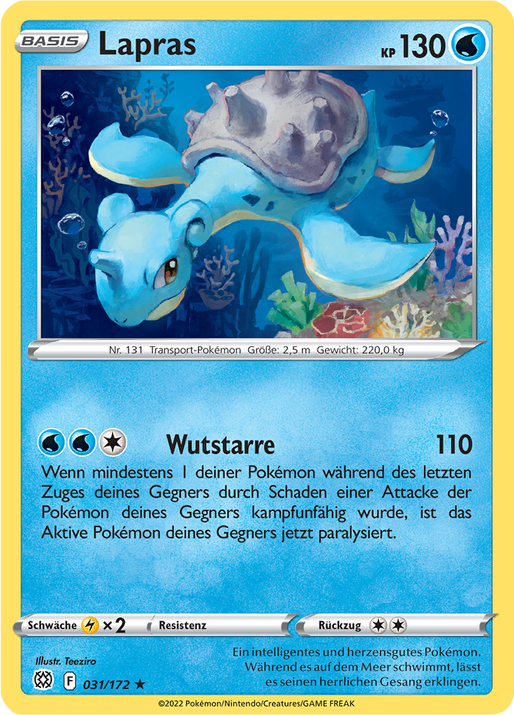 Lapras - 31 - Strahlende Sterne