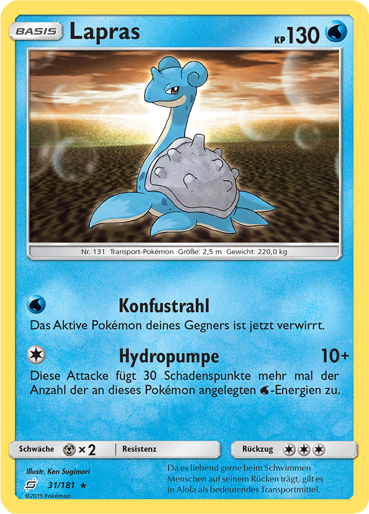 Lapras - 31 - Teams sind Trumpf