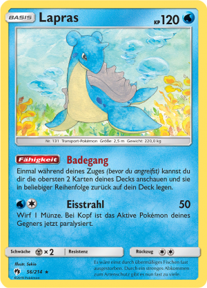 Lapras - 56 - Echo des Donners