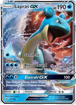Lapras-GX - 35 - Sonne & Mond