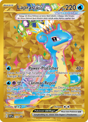 Lapras-ex-164-Karmesin & Purpur Promos